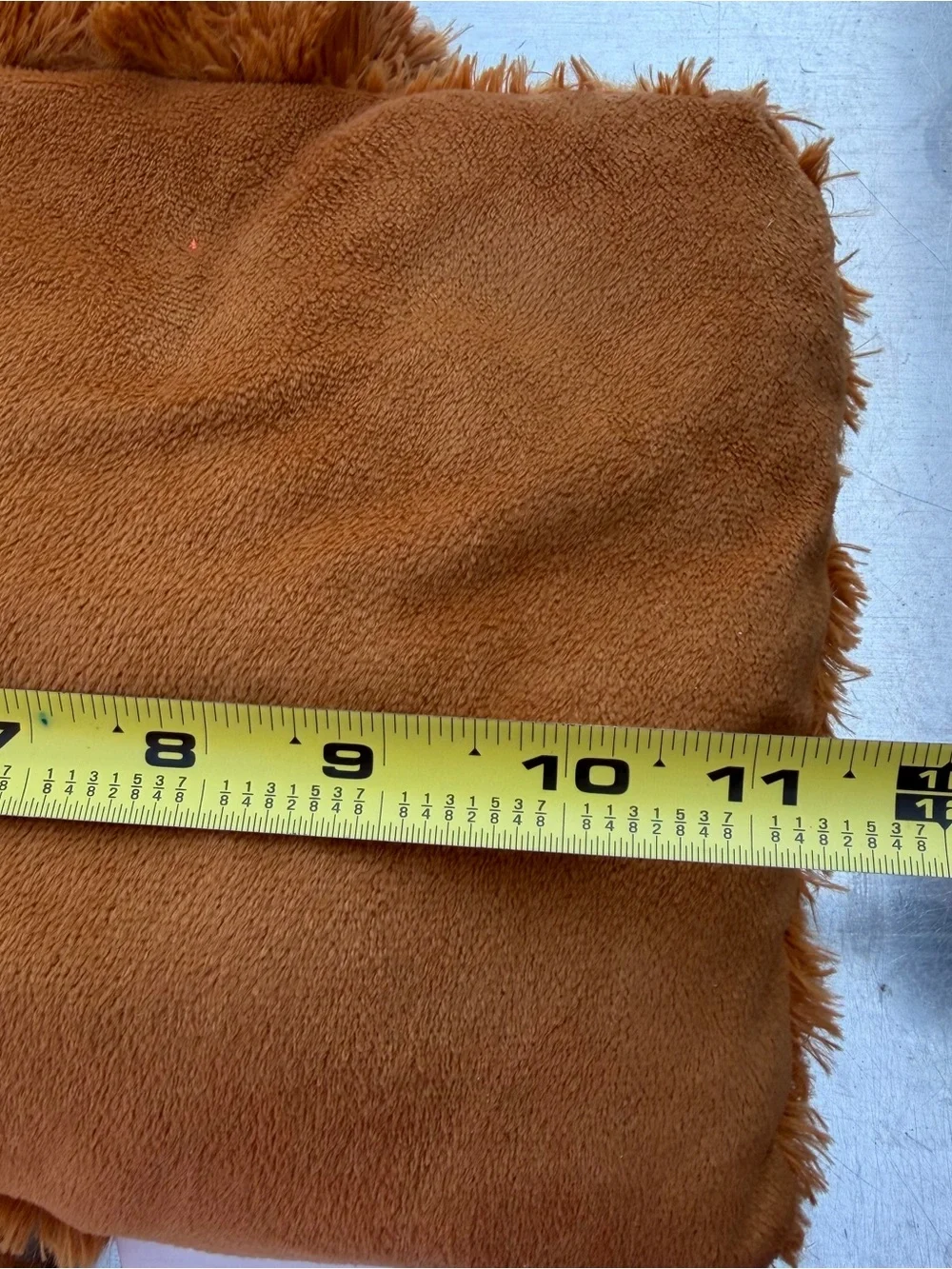 Pillow Pets Highland Cow Bull Plush Pillow Brown Orange Horns 11